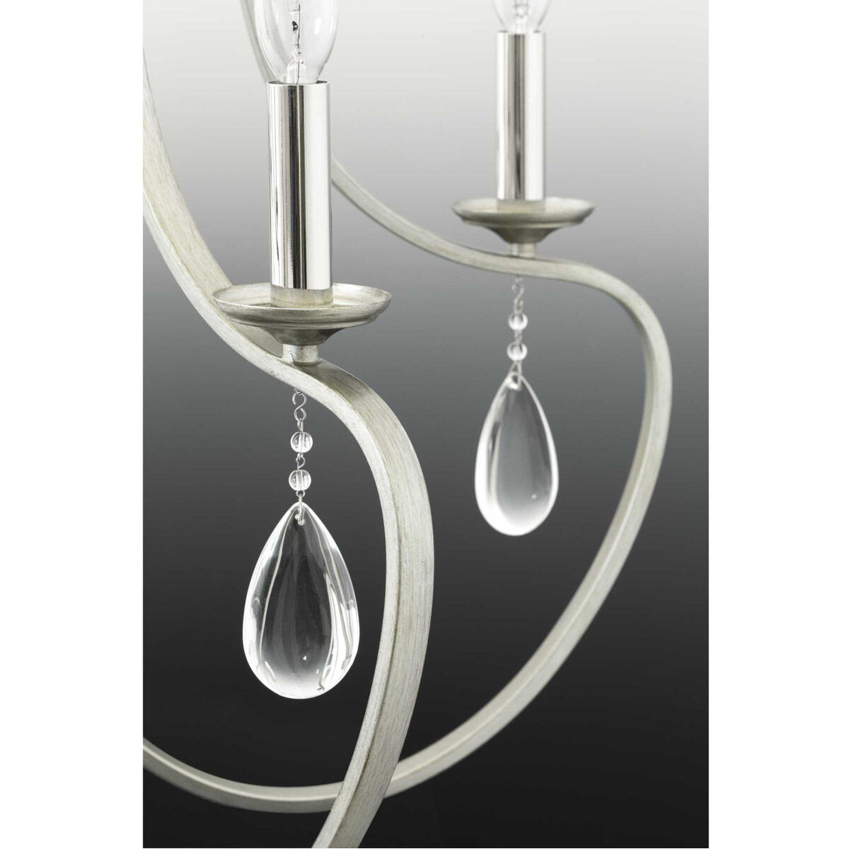 Lancaster 9 Light 34 inch Silver Ridge Chandelier Ceiling Light